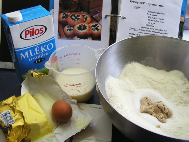 Kysnuté plnené buchtičky (fotorecept) - obrázok 1