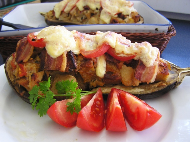 Plnený baklažán (fotorecept) - obrázok 4