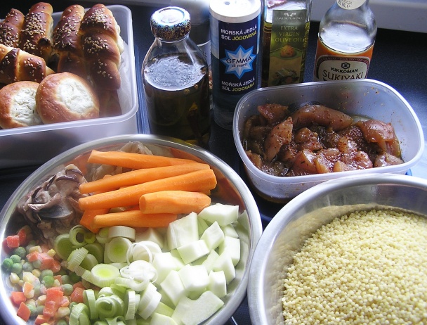 Dusené mäso s tarhoňou (fotorecept) - obrázok 1