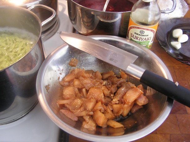 Oprážané cestoviny s cukinou (fotorecept) - obrázok 2