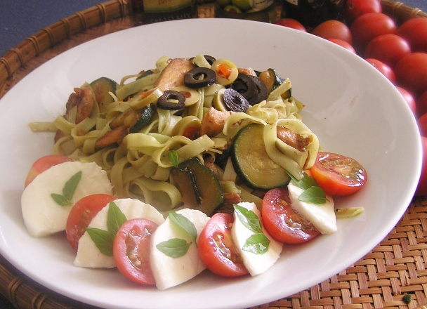 Oprážané cestoviny s cukinou (fotorecept) - obrázok 5