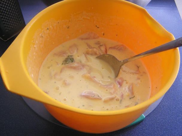 Kuracie kúsky a zemiakové rosty (fotorecept) - obrázok 1