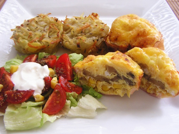 Syrovo-šunkové muffiny (fotorecept) - obrázok 7