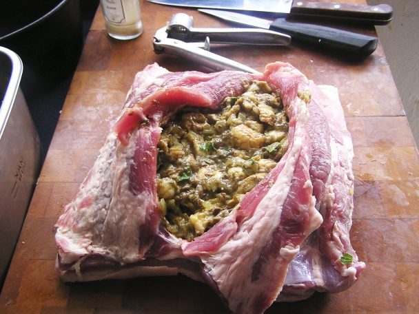 Plnený bravčový bôčik (fotorecept) - obrázok 3