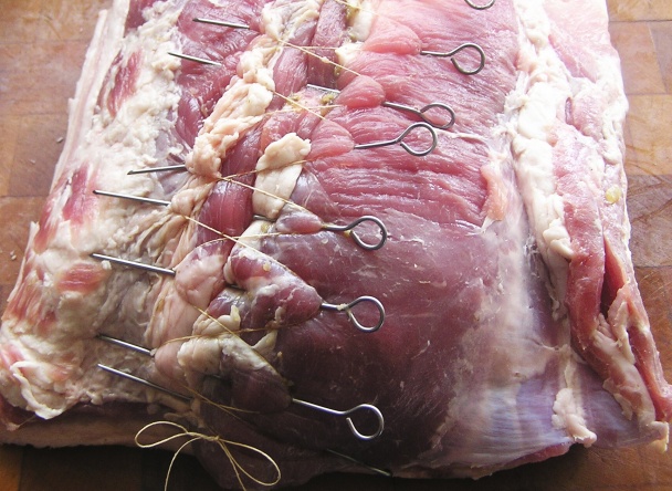 Plnený bravčový bôčik (fotorecept) - obrázok 4