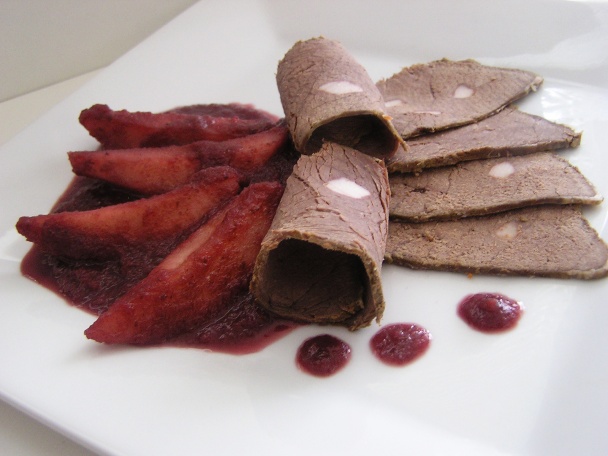 Divina s hruškou na červenom víne (fotorecept) - obrázok 5