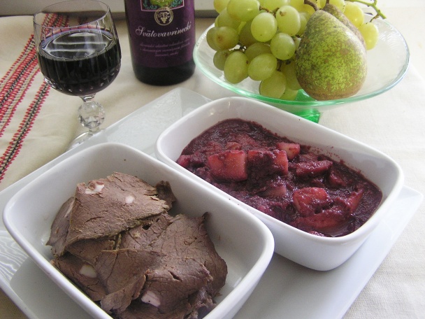 Divina s hruškou na červenom víne (fotorecept) - obrázok 7