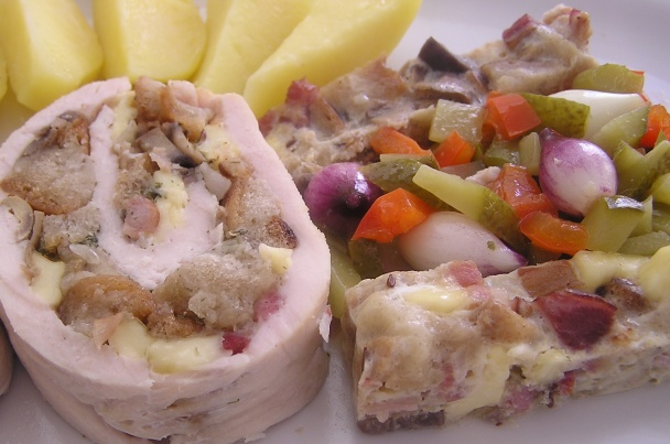 Kuracie plnené, na pare robené (fotorecept) - obrázok 10