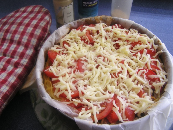Špagetový koláč (fotorecept) - obrázok 8