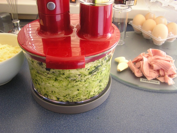 Cuketový slaný koláč (fotorecept) - obrázok 2