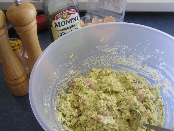 Cuketový slaný koláč (fotorecept) - obrázok 4