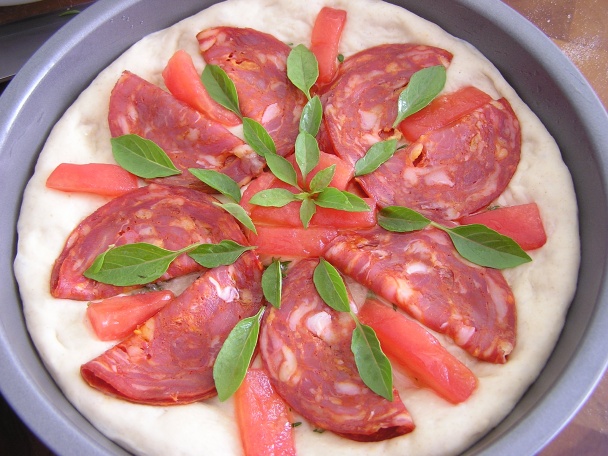 Slaný koláč pre dvoch (fotorecept) - obrázok 5