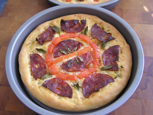 Slaný koláč pre dvoch (fotorecept) - obrázok 7