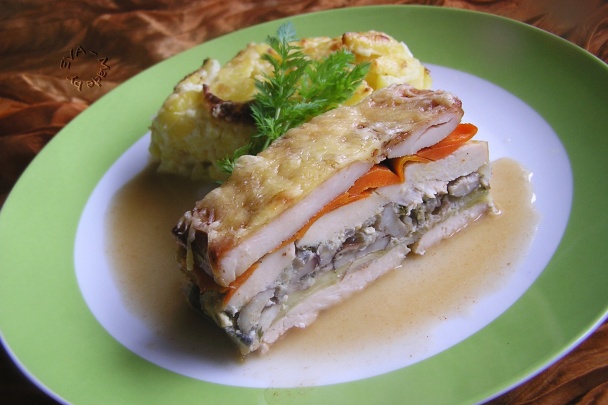 Skladané mäso (fotorecept) - obrázok 14