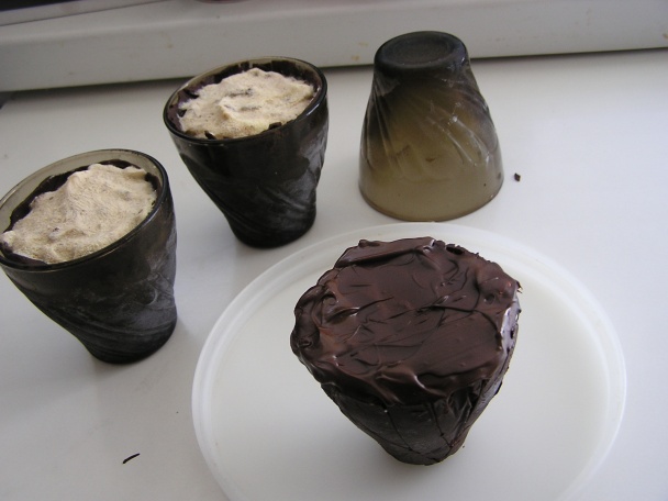 Čoko dezert s krémom zo zeleného čaju (fotorecept) - obrázok 13