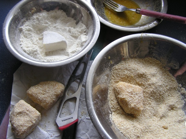 Slivkové čatní a vysmážaný hermelín (fotorecept) - obrázok 3