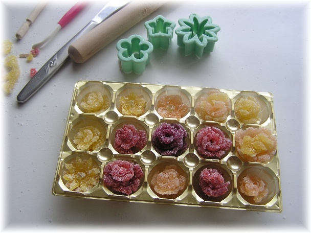 Ružičky z želé cukríkov (fotorecept) - obrázok 12