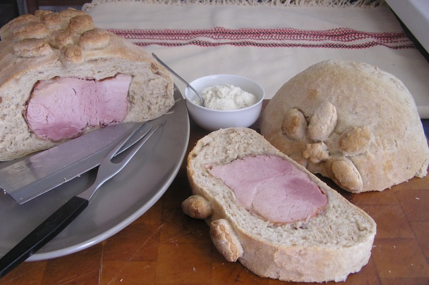 Šunka v chlebe (fotorecept) - obrázok 9