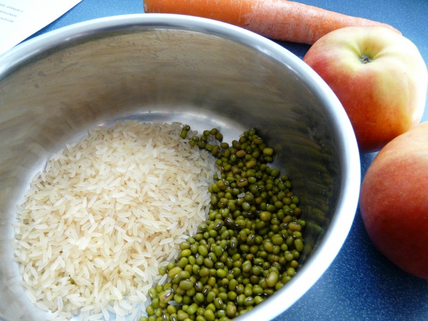 Ryžový šalát s mungo fazuľkami (fotorecept) - obrázok 1