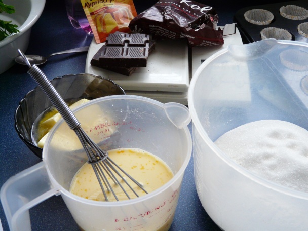 Čoko muffiny II (fotorecept) - obrázok 1