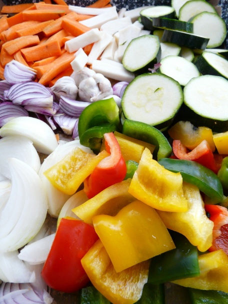 Pečená zelenina a parená ryba (fotorecept) - obrázok 2