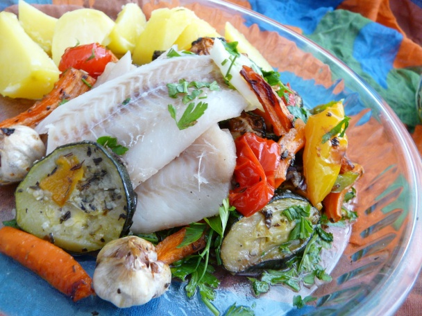 Pečená zelenina a parená ryba (fotorecept) - obrázok 8