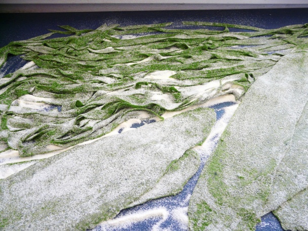 Kuracie nohy so smotanovým ragú a špenátovými cestovinami (fotorecept) - obrázok 1