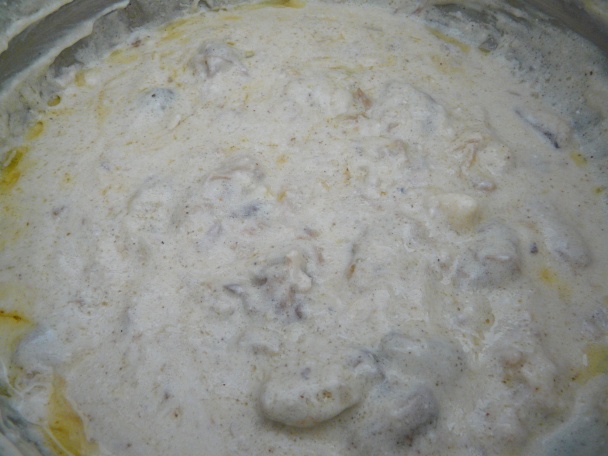 Kuracie nohy so smotanovým ragú a špenátovými cestovinami (fotorecept) - obrázok 6