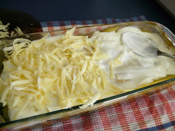 Palacinky zapečené so špenátom (fotorecept) - obrázok 7