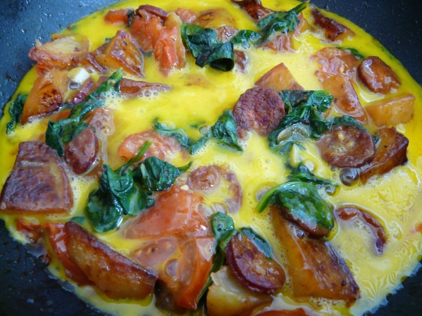 Zeleninová omeleta (fotorecept) - obrázok 5