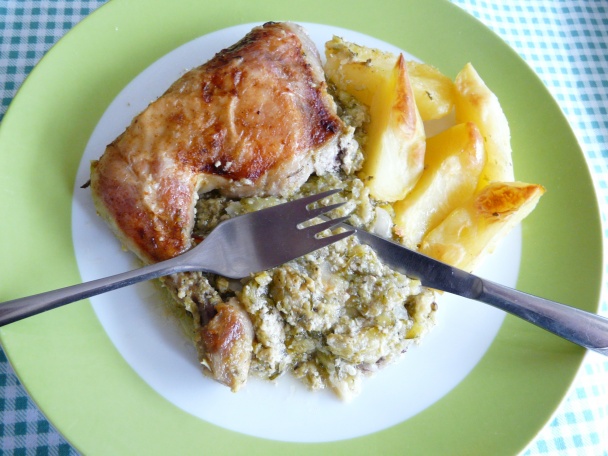 Kura v cuketovej omáčke (fotorecept) - obrázok 8