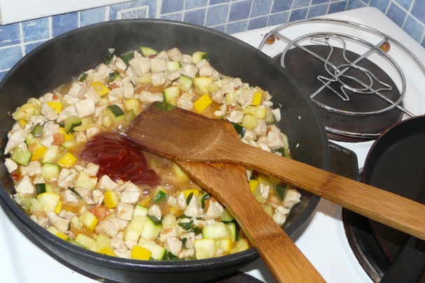 Kuracie soté a palacinkové rezance (fotorecept) - obrázok 9