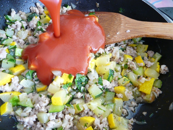 Špagety s cuketovou omáčkou (fotorecept) - obrázok 4