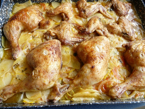 Kura s cuketovými zemiakmi (fotorecept) - obrázok 4