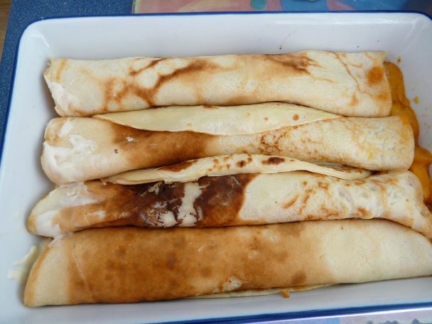 Zapekané palacinky (fotorecept) - obrázok 7