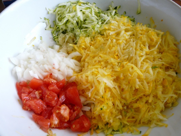 Cuketový slaný koláč (fotorecept) - obrázok 1