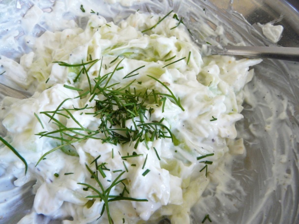 Tzatziky šalát (fotorecept) - obrázok 5