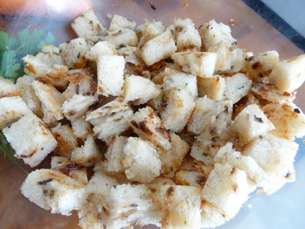 Terina z cibuľového chleba s hríbami (fotorecept) - obrázok 3