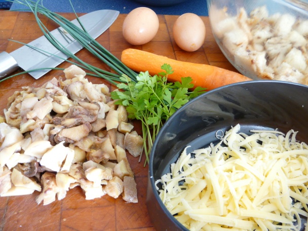 Terina z cibuľového chleba s hríbami (fotorecept) - obrázok 4