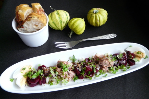 Šalát s tuniakom a s červenou repou (fotorecept) - obrázok 6