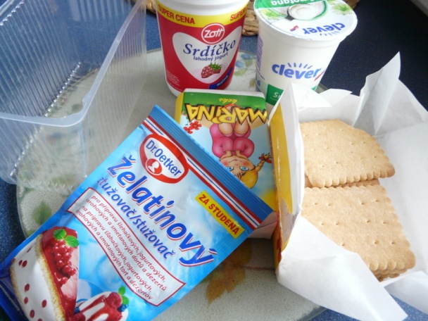 Malinový dezert (fotorecept) - obrázok 1