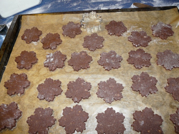 Orechovo čokoládové kvietky (fotorecept) - obrázok 2