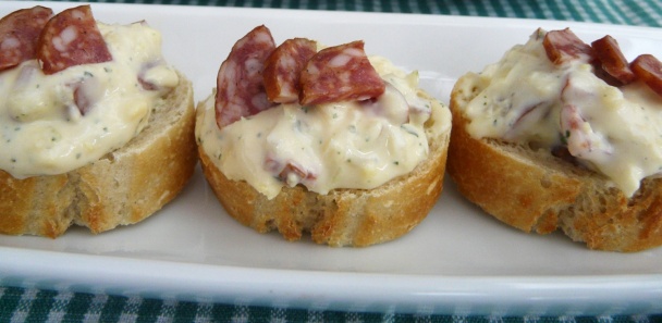 Nátierka s praženicou (fotorecept) - obrázok 4