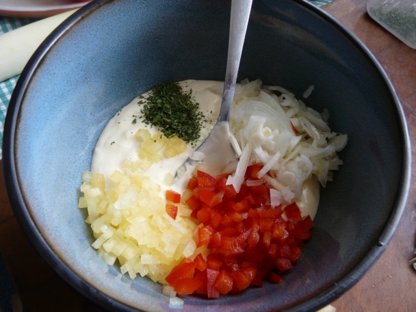 Nátierka s praženicou (fotorecept) - obrázok 5