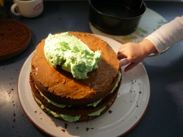 Torta čokoládovo pistáciová (fotorecept) - obrázok 8