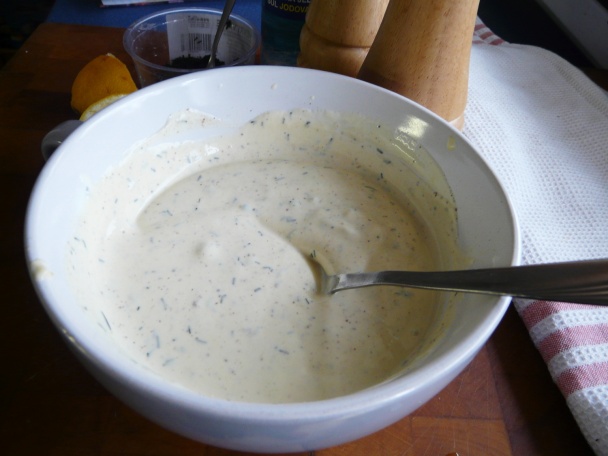 Losos s horčicovo-kôprovým dipom (fotorecept) - obrázok 3