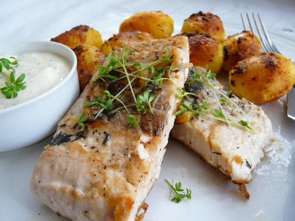 Losos s horčicovo-kôprovým dipom (fotorecept) - obrázok 8