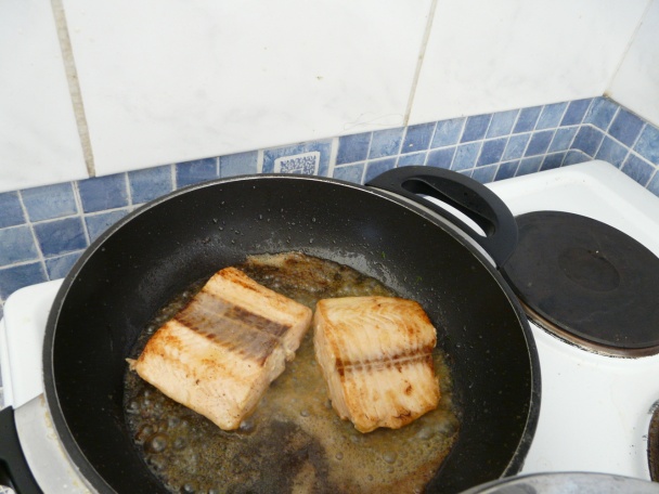 Losos s krémom z medvedieho cesnaku (fotorecept) - obrázok 3