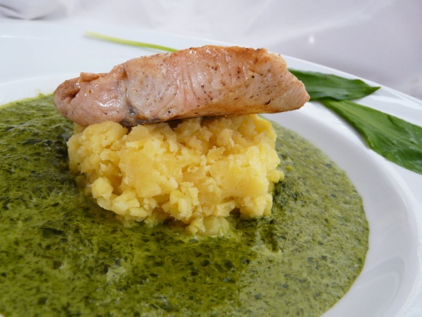 Losos s krémom z medvedieho cesnaku (fotorecept) - obrázok 10