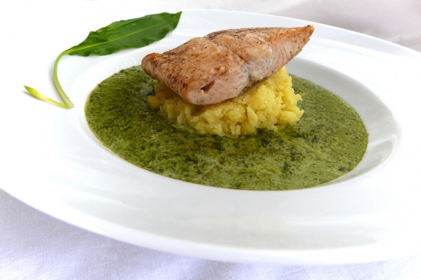 Losos s krémom z medvedieho cesnaku (fotorecept) - obrázok 11